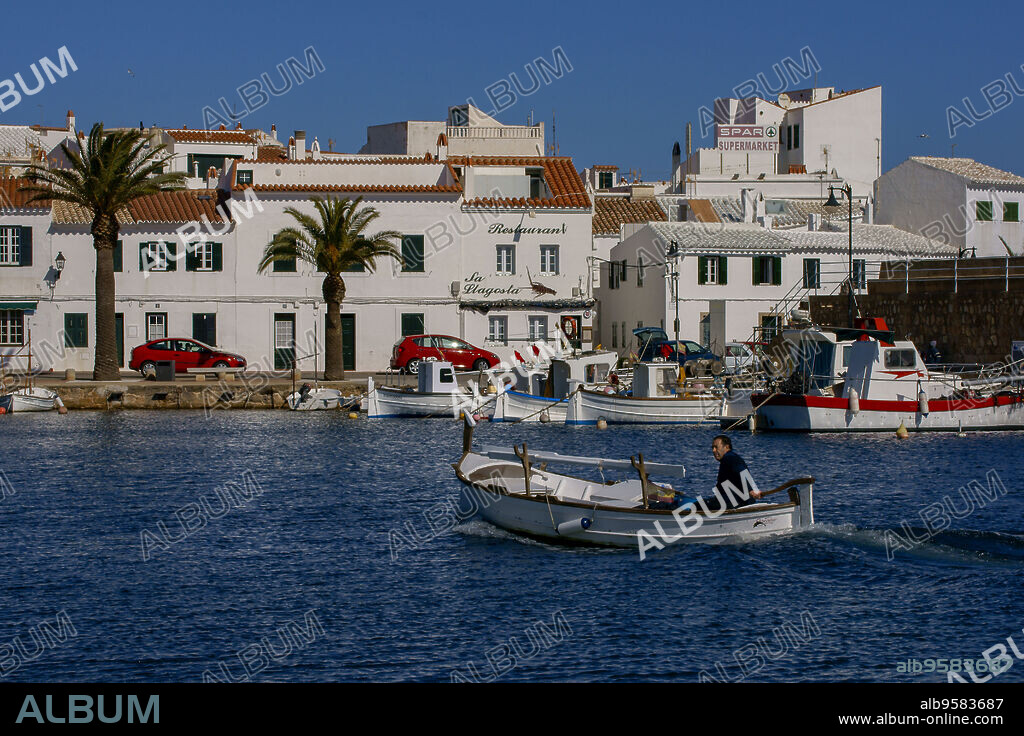 Puerto de Fornells. Bahia de Fornells.Menorca.Illes Balears.España.