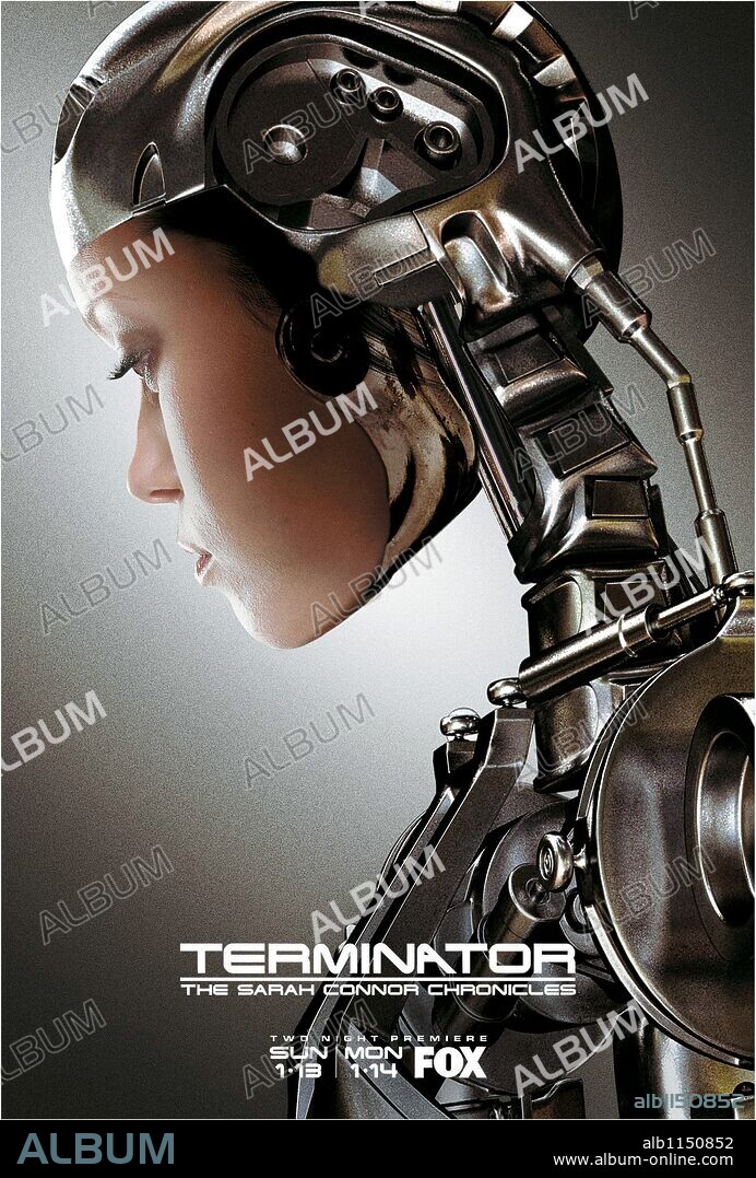 Poster of TERMINATOR: THE SARAH CONNOR CHRONICLES-TV, 2008. Copyright Bartleby Company/c-2 Pictures/Warner Bros Television.