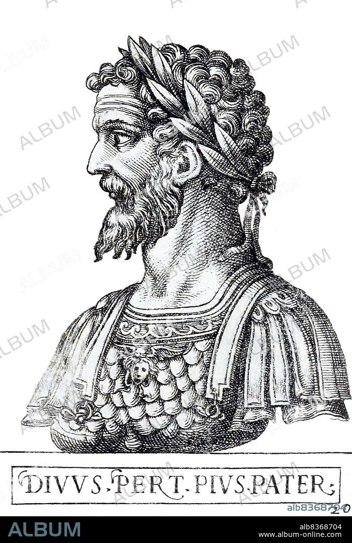 Pertinax (126-193) was born the son of a freed slave, and worked as a teacher before becoming an officer in the army. Successful campaigns against the Parthians saw him rise in rank and prestige, with Pertinax eventually rising to become a member of the Senate.<br/><br/>. Pertinax was declared emperor by the Praetorian Guard after the death of Commodus, where he immediately tried to institute several sweeping reforms. One of these reforms was the restoration of discipline amongst the pampered Praetorian Guard, making enemies that ultimately resulted in Pertinax's assassination by members of the Guard just under three months into his reign. After his death, the Praetorians auctioned off the imperial title, resulting in a brief civil war and the year 193 CE becoming known as the Year of the Five Emperors.<br/><br/>. Pertinax was later deified by Septimius Severus, the emperor after Pertinax's successor, Didius Julianus. His reputation throughout history has largely been a positive one, though his short reign has made it difficult to dertermine what his rule would have truly been like.
