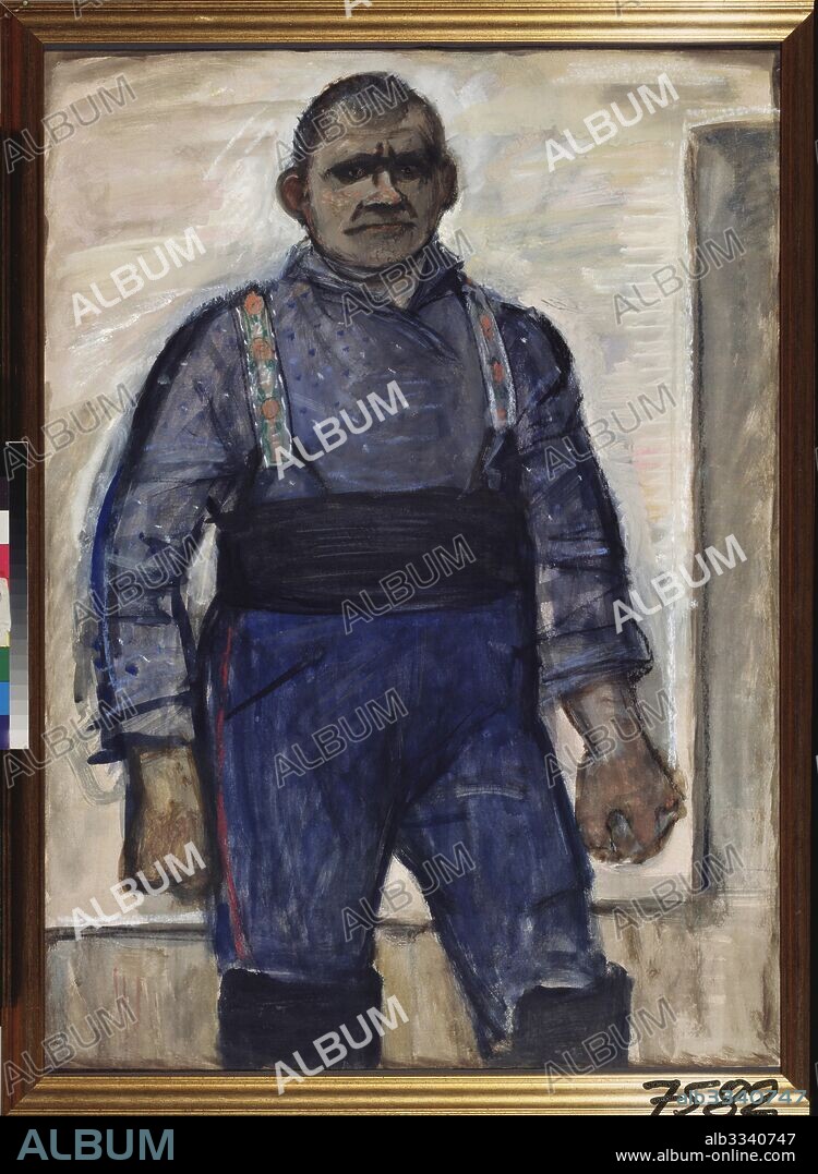 ALEXANDER PAVLOVICH VASILYEV. Costume design for the theatre play The Government Inspector by N. Gogol.