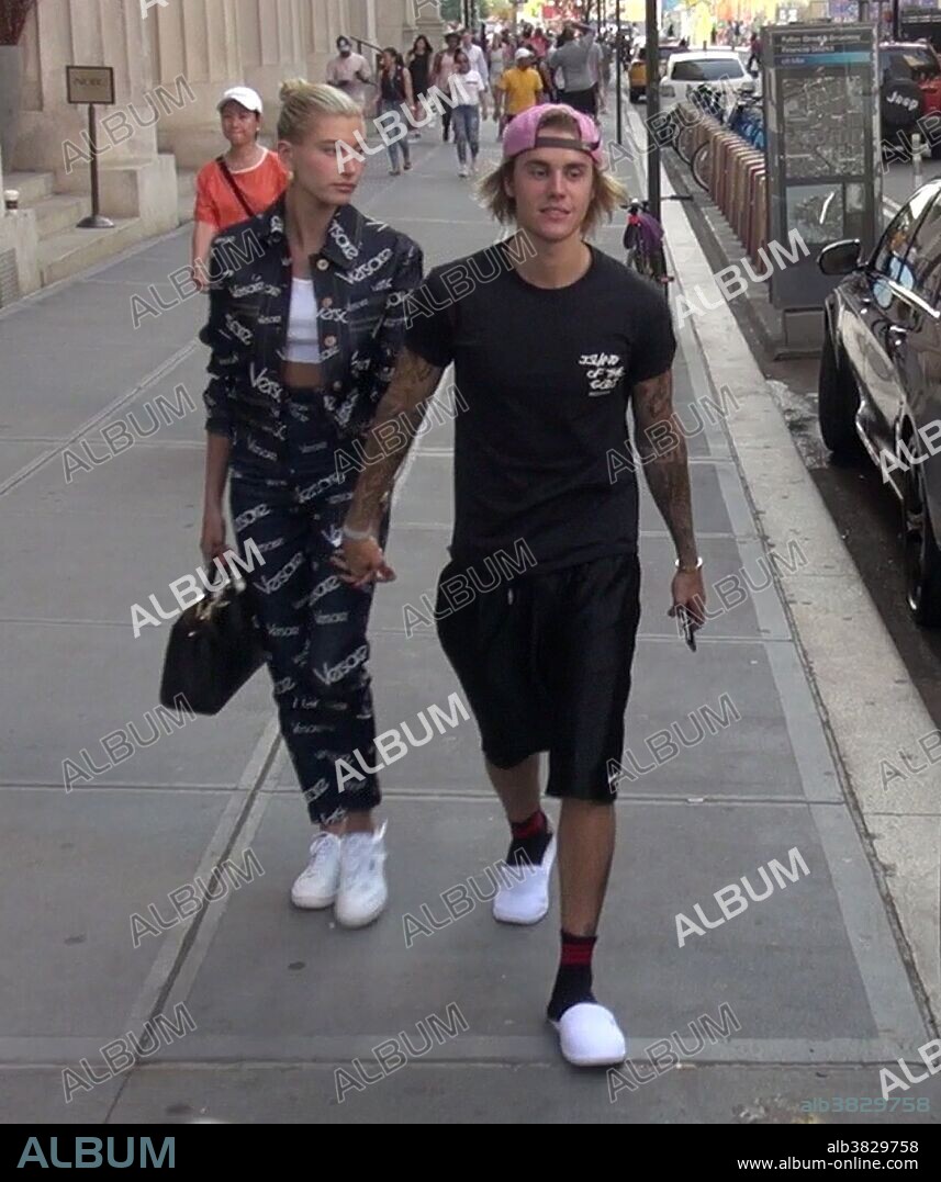 July 8, 2018 - Los Angeles, California, USA - 7/6/18.Hailey Baldwin and Justin Bieber are seen in New York City. 08/07/2018