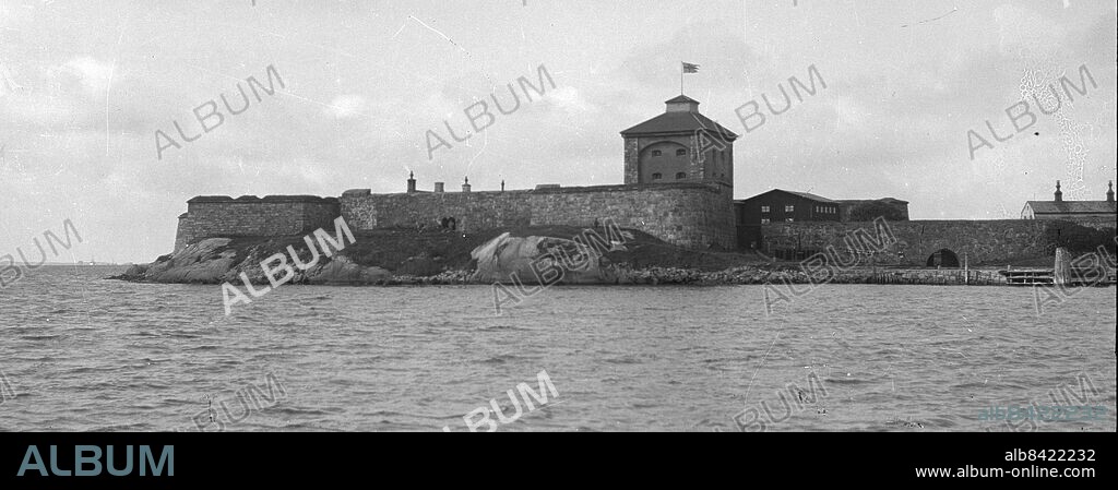 Göteborg - 1932-09-01 - Nya Älvsborg - Nya Elfsborg - Älfsborgs fästning - Elfsborgs fästning *** Local Caption *** GT Låda Krep 2012-01. KAMERAREPORTAGE.