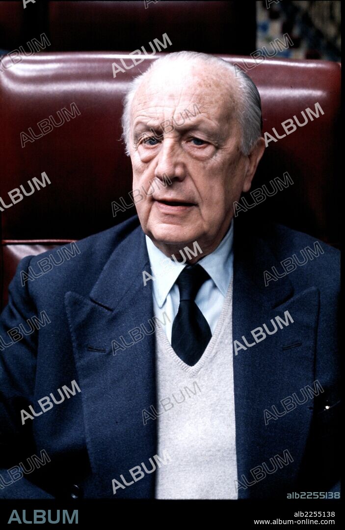 FERNANDEZ CUESTA , RAIMUNDO. POLITICO ESPA¿OL. MADRID 1897-1992. FOTO 1975.