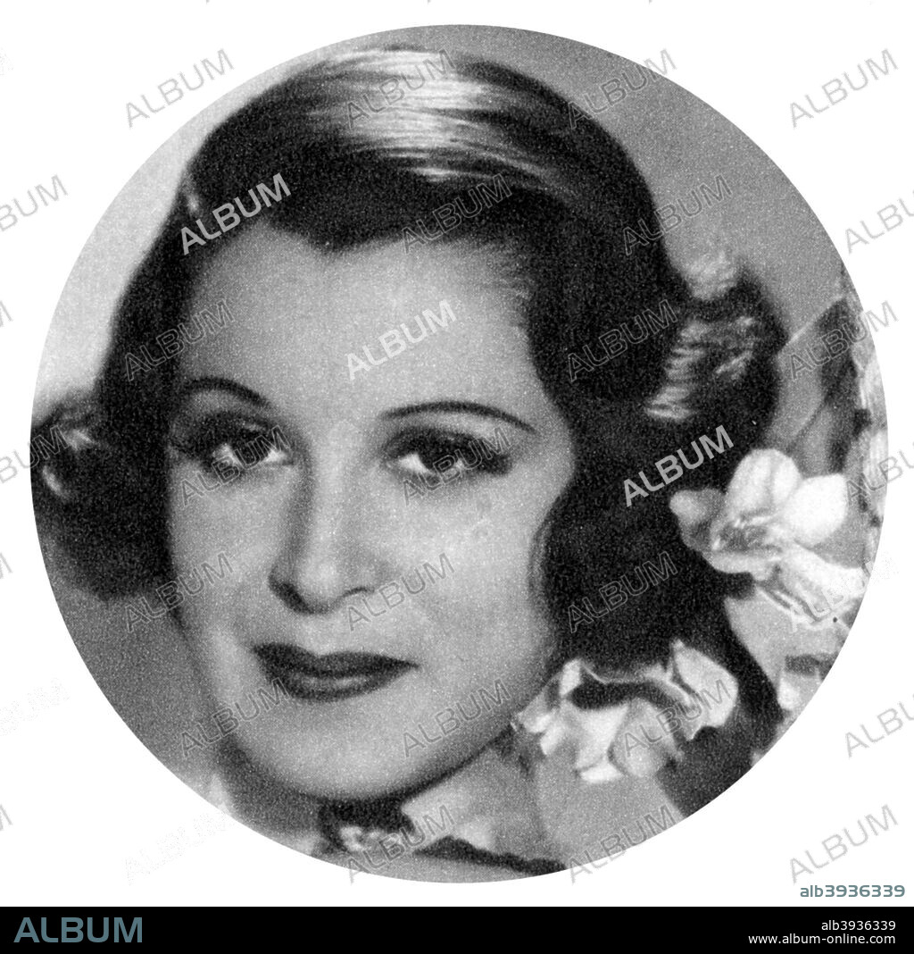 Kitty Carlisle Hart, American actress, 1934-1935. Taken from Meet the Film Stars, by Seton Margrave. (London, 1934-1935).
