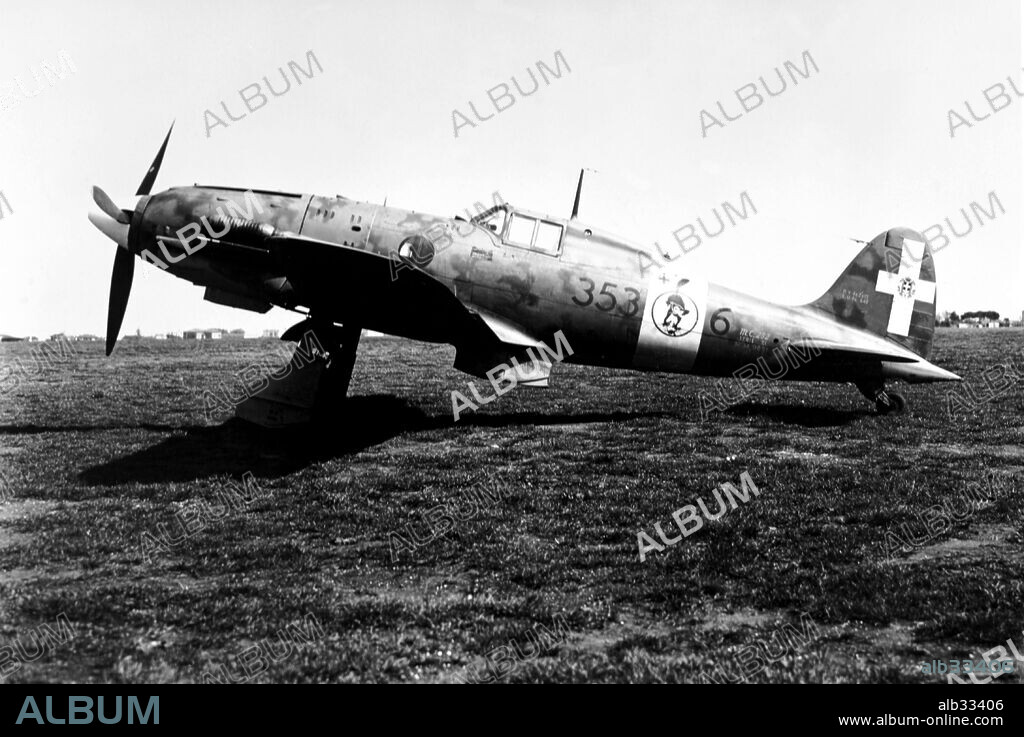Macchi fighter C.202 Folgore was a World War II fighter aircraft, built by Macchi Aeronautica for the italian air force.