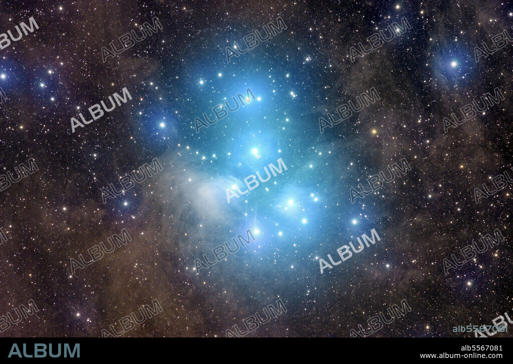 Messier 45, The Pleiades.