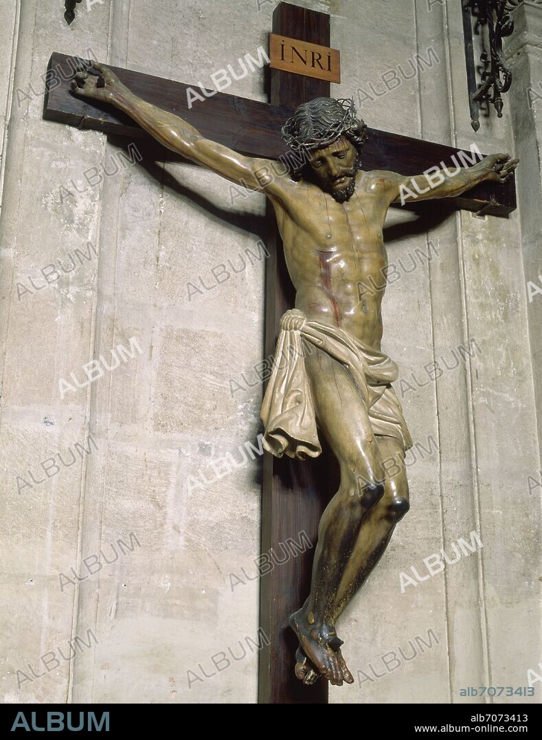 PABLO DE ROJAS (1549-1611). CRUCIFICADO.