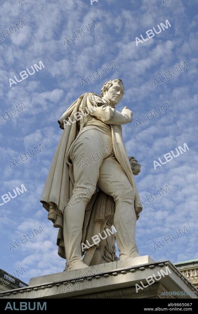 Monument to Gerhard von Scharnhorst, Unter den Linden, Berlin-Mitte, Germany (Sculptor: Christian Daniel Rauch) . Gerhard Johann David von Scharnhorst was a Prussian general. Scharnhorst is commemorated by the prize for the best officer candidates of the German Army. Statue of Gerhard von Scharnhorst, Germany (sculptor: Christian Daniel Rauch) . Scharnhorst was a general in Prussian service, Chief of the Prussian General Staff, noted for both h