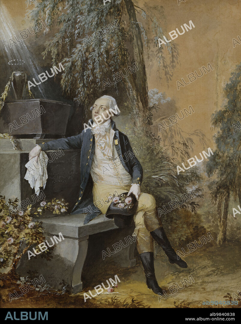 NICOLAS LAVREINCE. Ambassador Baron Erik Magnus Stael von Holstein (1749-1802), 1792.