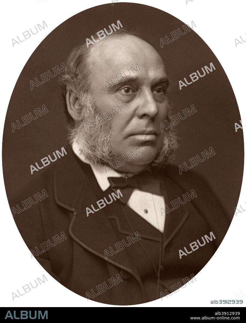 The Right Hon William William Henry Smith, MP, 1881. Portrait of the English newsagent and politician William William Henry Smith (1792-1865). From Men of Mark: a gallery of contemporary portraits of men distinguished in the Senate, the Church, in science, literature and art, the army, navy, law, medicine, etc. Photographed from life by Lock and Whitfield, with brief biographical notices by Thompson Cooper. (London, 1876-1883).