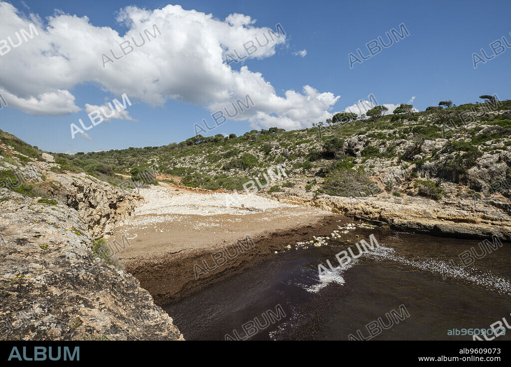 Cala Pilota, Manacor, Mallorca, Balearic Islands, Spain.