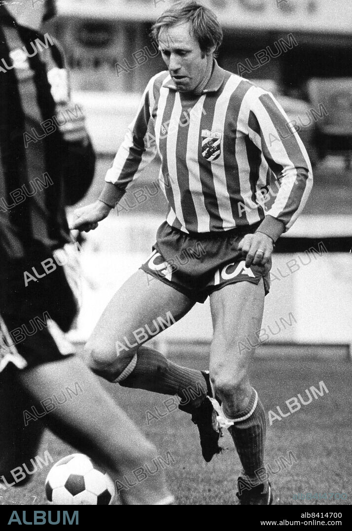 1977-10-02. Björn Nordqvist, IFK Göteborg. Foto: Carl-Erik Sundström / DN / TT / Kod: 59. ** SvD OUT **.