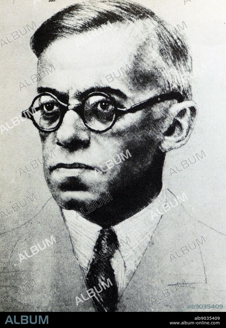 Ze'ev Jabotinsky, (1880 - 1940), was a Russian Jewish Revisionist Zionist leader, author, poet, orator, soldier and founder of the Jewish Self-Defense Organization in Odessa. With Joseph Trumpeldor, he co-founded the Jewish Legion of the British army in World War One. Later he established several Jewish organizations in what was then called Palestine, including Beitar, HaTzohar and the Irgun.