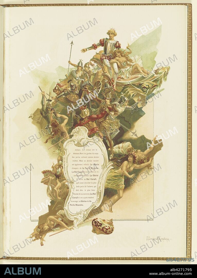 ELENA PETROVNA SAMOKISH-SUDKOVSKAYA. Program for the ballet La Perle by Marius Petipa and Riccardo Drigo.