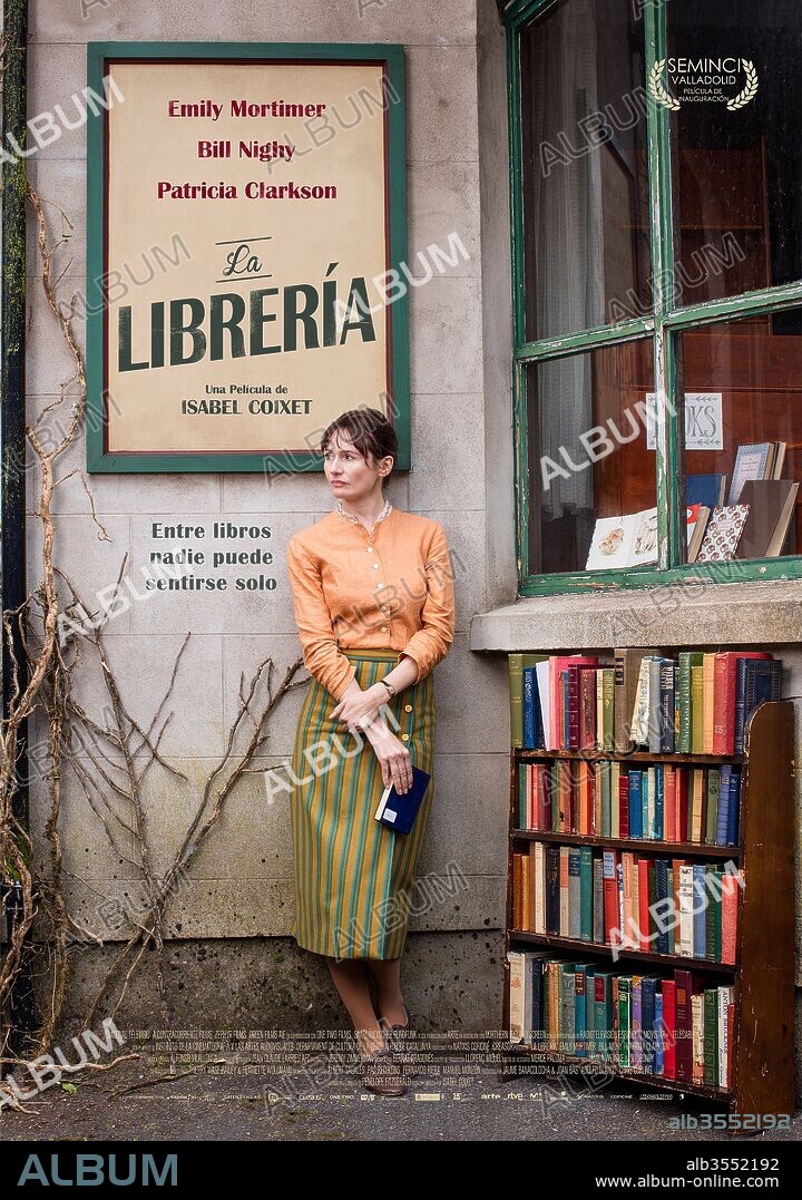 EMILY MORTIMER en LA LIBRERIA, 2017 (THE BOOKSHOP), dirigida por ISABEL COIXET. Copyright Green Films / A Contracorriente Films / Diagonal Televisión.