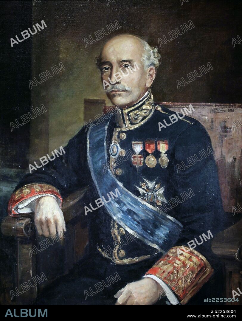 JUAN ANTONIO MORALES (1909-1984). DATO IRADIER, EDUARDO POLITICO ESPAÑOL. LA CORUÑA 1856-1921 OLEO DE JUAN ANTONIO MORALES MINISTERIO DE ASUNTOS EXTERIORES. MADRID  ATENCION: AUTOR CONTEMPORANEO SUJETO A COPYRIGHT ©. EL CLIENTE FINAL ES RESPONSABLE DE LA GESTION DE LOS DERECHOS DE AUTOR CON LAS SOCIEDADES EXISTENTES DE GESTION DE DERECHOS O DIRECTAMENTE CON LOS ORGANISMOS TITULARES DE LOS MISMOS.