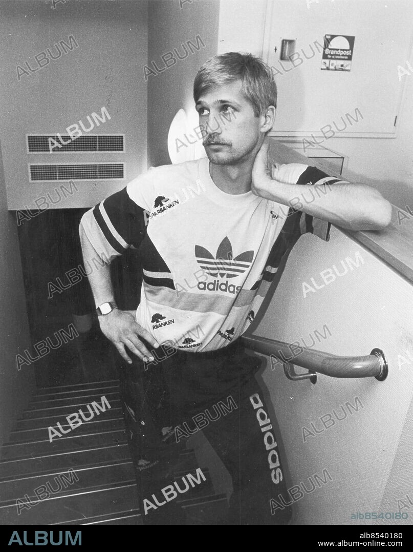 GÖTEBORG 1988-05-21.. Lennart Nilsson - fotbollsspelare i IF Elfsborg. *** Local Caption *** GP Foto: Jarl Ahlström / Kamerareportage / TT / Kod: 2524.