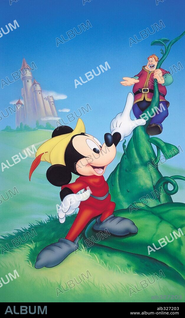 MICKEY MOUSE en LAS AVENTURAS DE BONGO / MICKEY Y LAS JUDÍAS MÁGICAS, 1947 (FUN AND FANCY FREE), dirigida por HAMILTON LUSKE y JACK KINNEY. Copyright WALT DISNEY PICTURES.