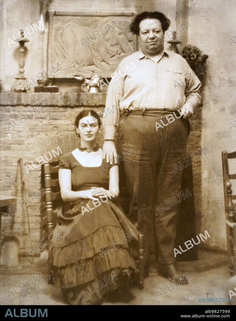 PAUL A. JULEY. Frida Kahlo and Diego Rivera.