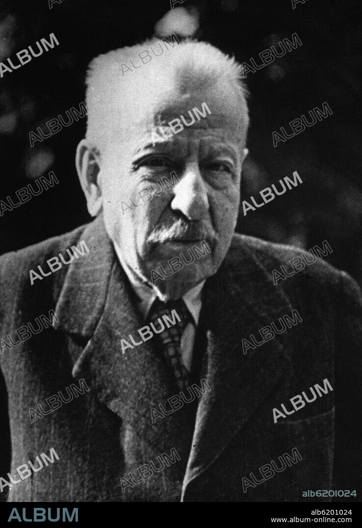 BENEDETTO CROCE (1866-1952) ESCRITOR, FILOSOFO, HISTORIADOR Y POLITICO ITALIANO.