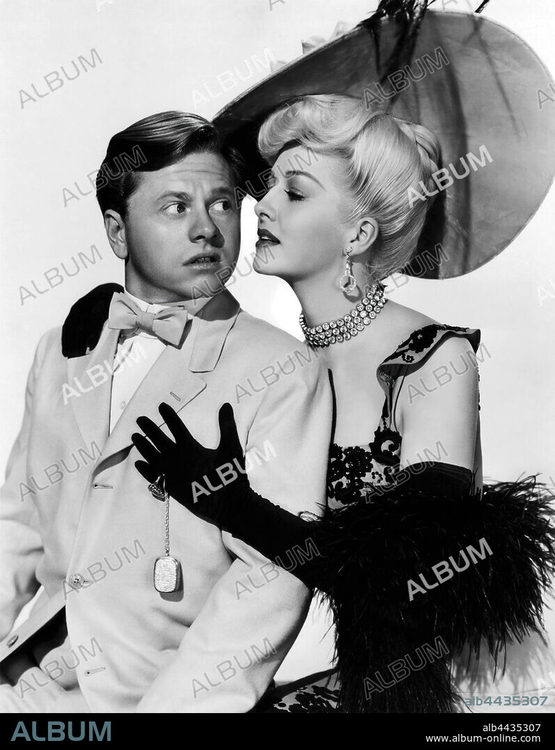 MARILYN MAXWELL and MICKEY ROONEY in SUMMER HOLIDAY, 1948, directed by ROUBEN MAMOULIAN. Copyright M.G.M.