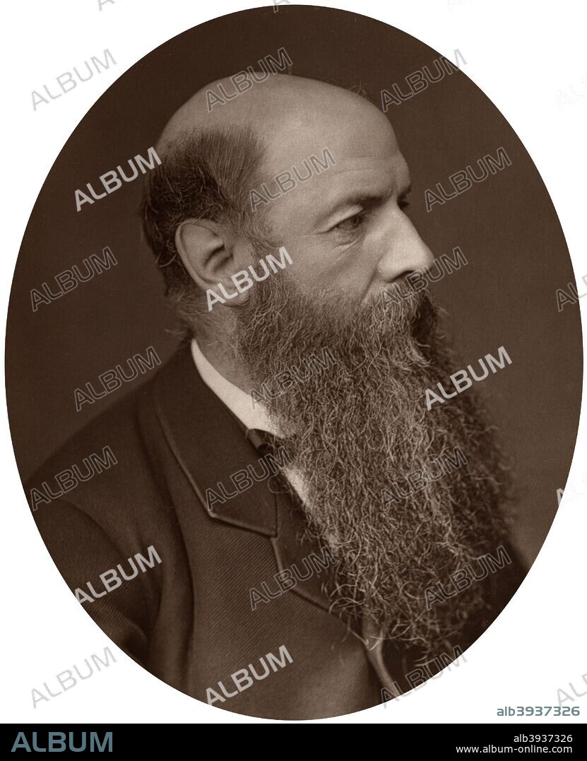 Sir Wilfrid Lawson, politician, MP for Carlisle, 1882. First elected to Parliament in 1859, Lawson (1829-1906) was one of the leading figures in the temperance movement. From Men of Mark: a gallery of contemporary portraits of men distinguished in the Senate, the Church, in science, literature and art, the army, navy, law, medicine, etc. Photographed from life by Lock and Whitfield, with brief biographical notices by Thompson Cooper. (Conducted by G. C. Whitfield.) (London, 1876-1883).