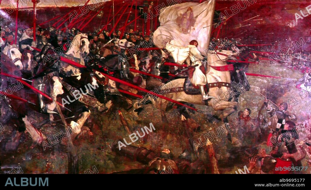 La Pucelle. by Frank Craig. in Musee D'Art Moderne - showing Jeanne D'Arc. ©2006 Credit:TopFoto.