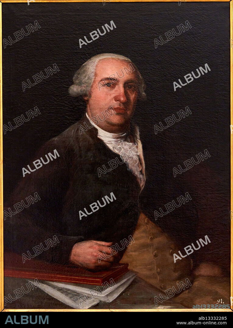 Retrato de Mariano Ferrer y Aulet, FRANCISCO DE GOYA (1746-1828), Museo de Bellas Artes de Valencia, Comunidad Valenciana, Spain.