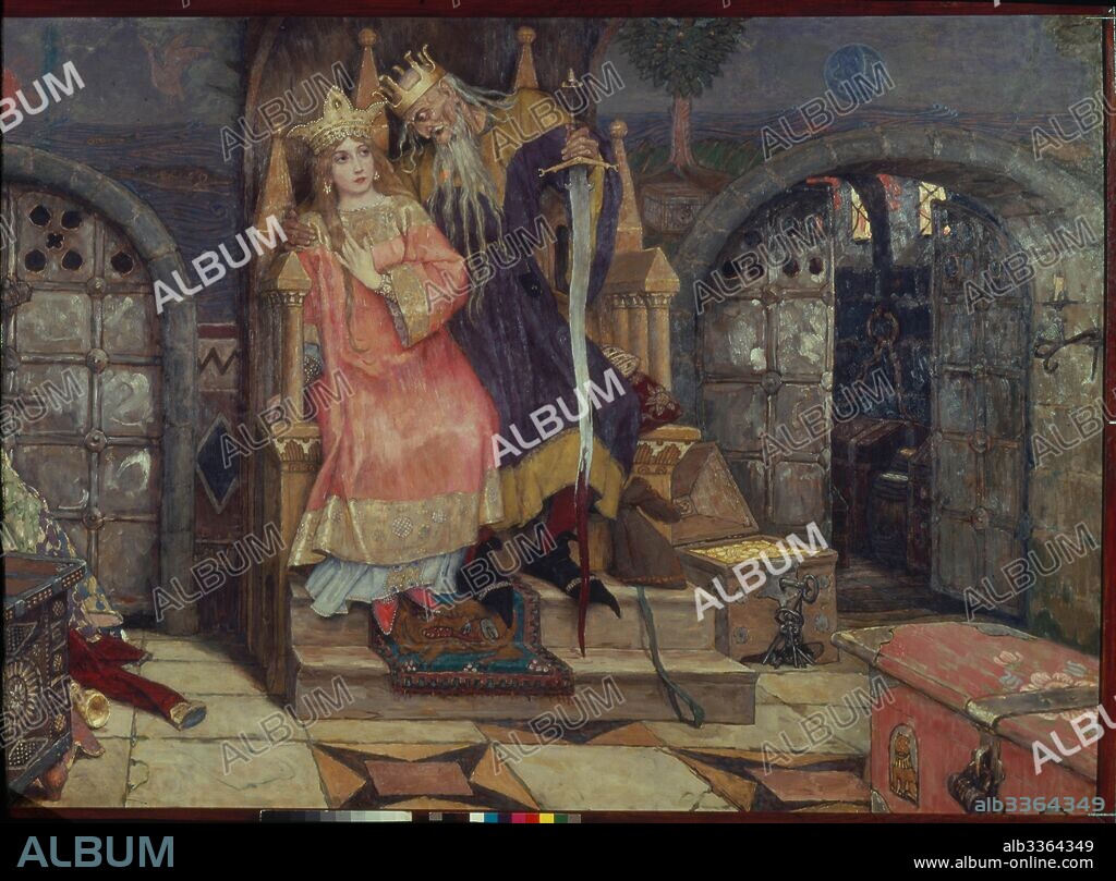 VIKTOR MIKHAYLOVICH VASNETSOV. Koschei the Immortal.