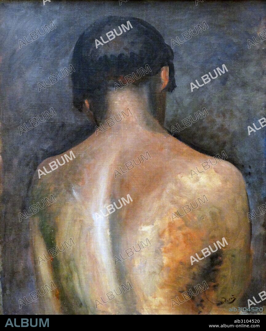 ANDRÉ DERAIN. The Back 1923, By Andre Derain (1880 – 1954) a French artist, painter, sculptor and co-founder of Fauvism with Henri Matisse.