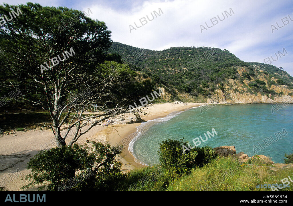 Sant Feliu de Guixols; Playa / Cala dels Canyerets.