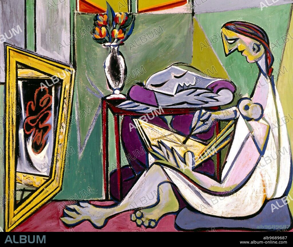 La Muse - 1935. by Pablo Picasso. in Gallery of Modern Art - Paris. Pablo Ruiz Picasso (October 25, 1881 in Málaga, Spain - April 8, 1973) was a Spanish painter and sculptor. One of the most recognized figures in 20th century art, he is best known as the co-founder, along with Georges Braque, of cubism. ©TopFoto.