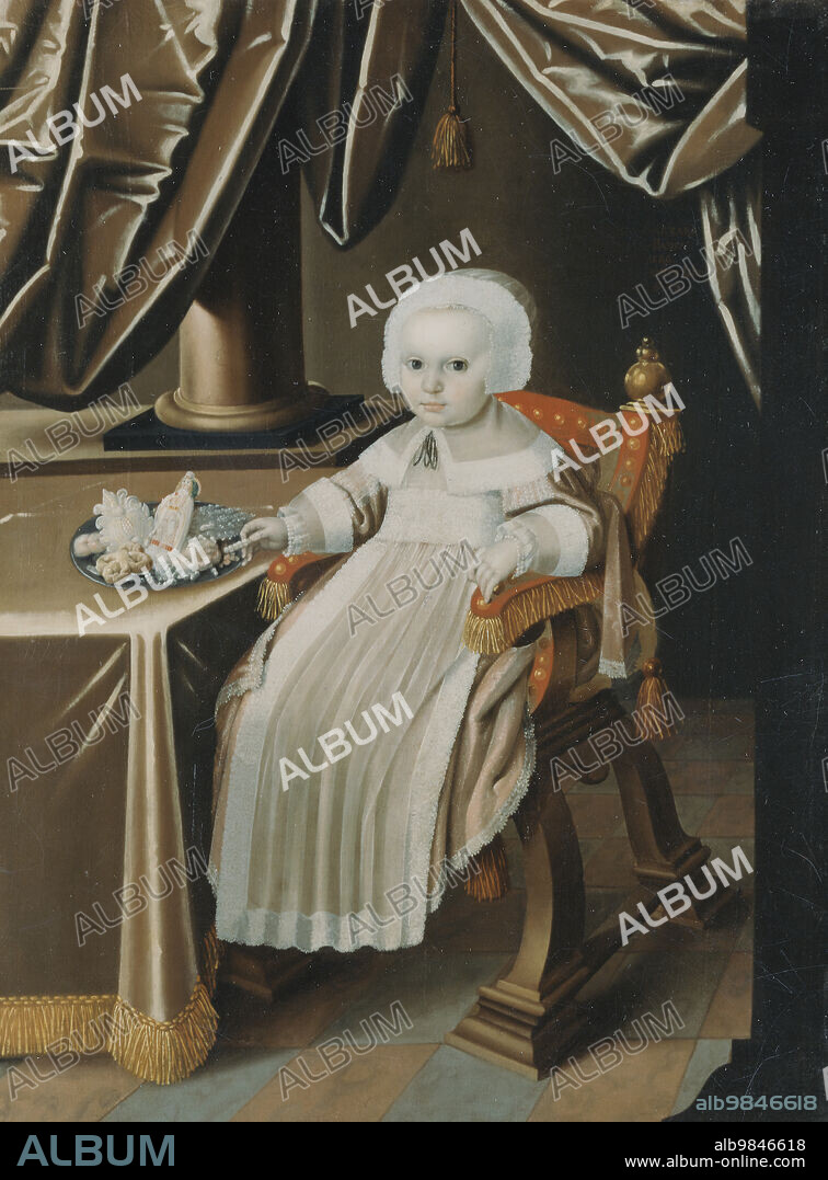 ANON. Katarina Barbara, 1650-1733, Princess of Baden-Durlach, 1653.
