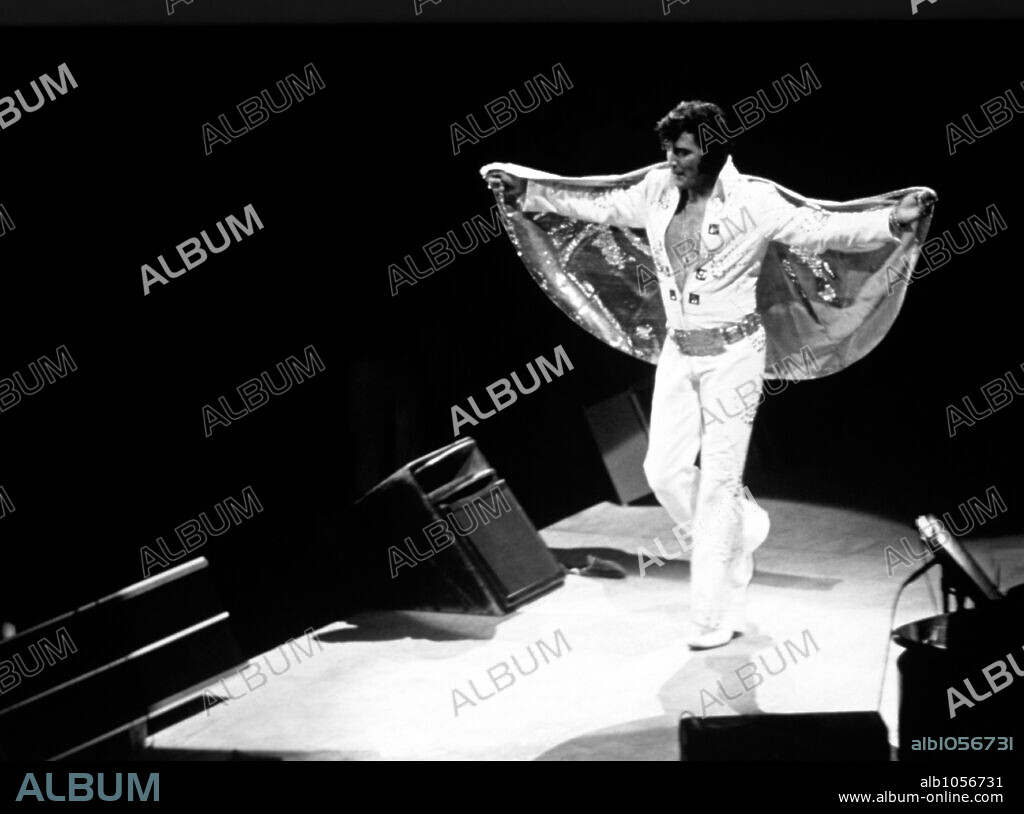 ELVIS PRESLEY in ELVIS: THAT'S THE WAY IT IS, 1970, directed by DENIS SANDERS. Copyright METRO GOLDWYN MAYER.