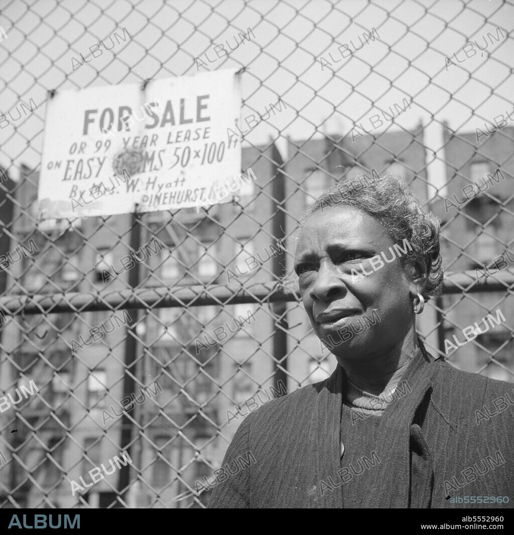 GORDON PARKS. New York, New York. A Harlem resident.