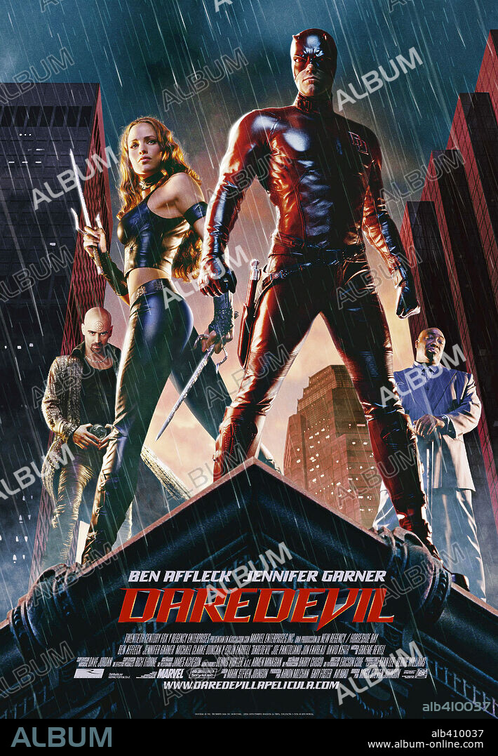 Poster of DAREDEVIL, 2003, directed by MARK STEVEN JOHNSON. Copyright TM/20 TH CENTURY FOX/REGENCY ENTERPRISES.