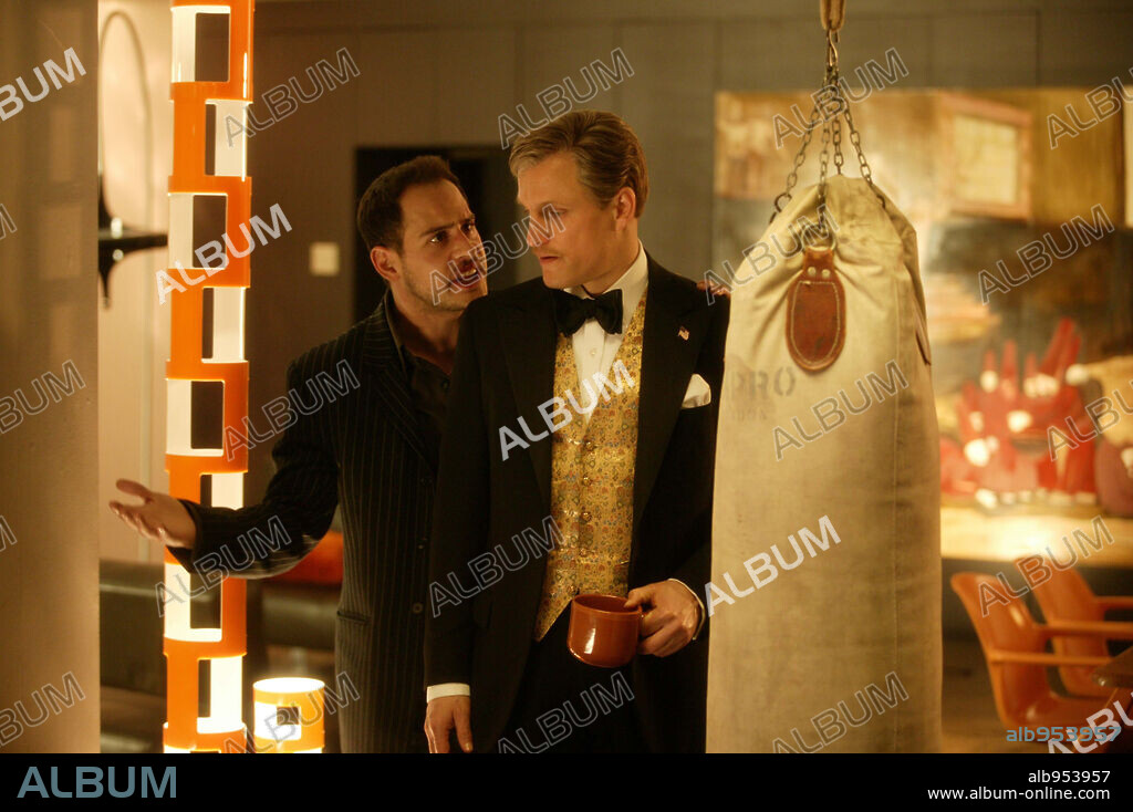 MORITZ BLEIBTREU und WOODY HARRELSON in THE WALKER, 2007, unter der Regie von PAUL SCHRADER. Copyright KINTOP PICTURES/INGENIOUS FILM PARTNERS/PAUL SCHRADER PRODUC.