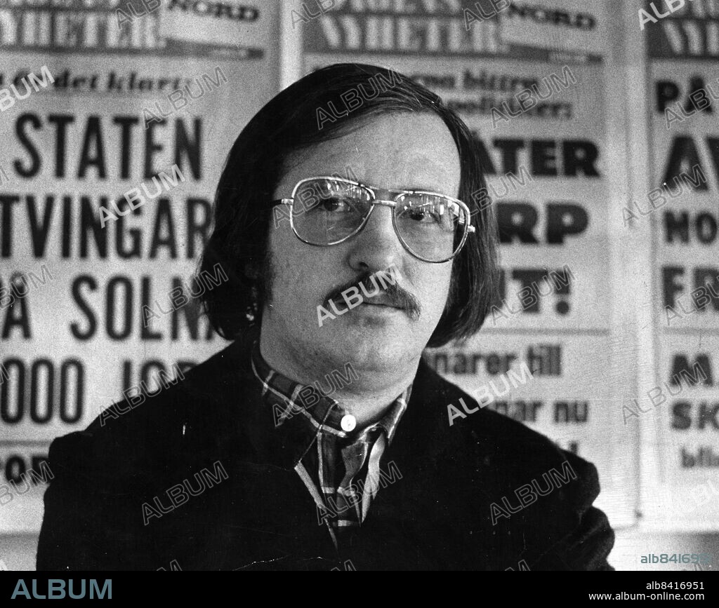 760401 - Ingwar Åhman-Eklund, kommunalpolitiker i Sollentunapartiet. Foto: Jan E Carlsson Kod: 11 . COPYRIGHT SCANPIX SWEDEN.