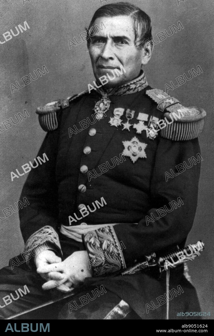 Juan Nepomuceno Almonte (May 15, 1803 March 21, 1869) was a 19th century Mexican official, soldier and diplomat. He was a veteran of the Battle of the Alamo during the Texas Revolution. Almonte was also a leader of Mexico's Conservatives in the 1860s and served as regent.