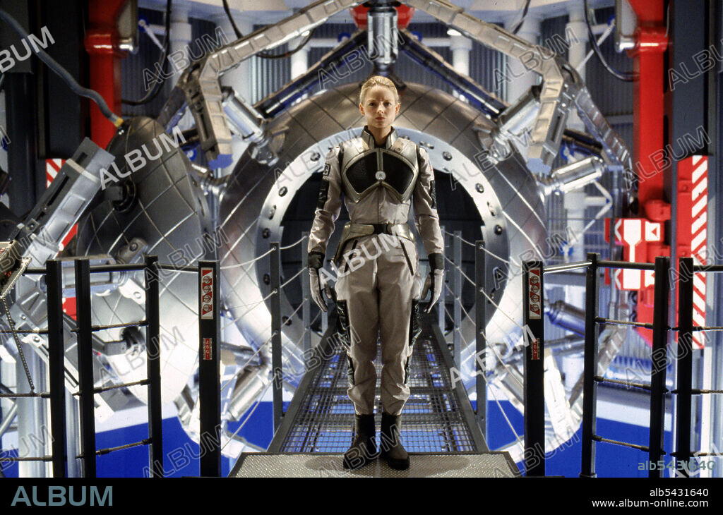 JODIE FOSTER en CONTACT, 1997, dirigida por ROBERT ZEMECKIS. Copyright WARNER BROTHERS.