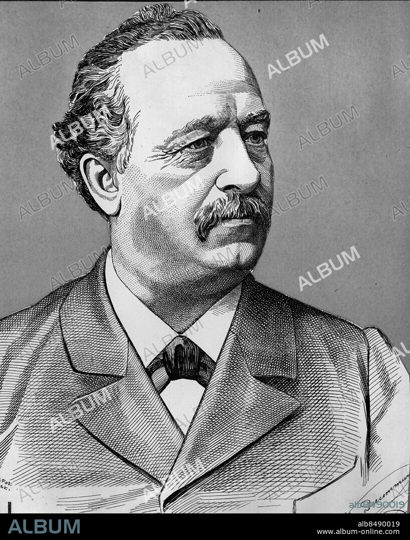 SWEDEN NOBEL 1902. PEACE PRIZE WINNER, Elie Ducommun from Switzerland. Ducommon shares the prize with Albert Gobat. Foto: TT Kod: 194.