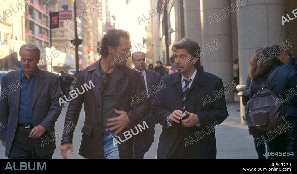 AL PACINO und MATTHEW McCONAUGHEY in DAS SCHNELLE GELD, 2005 (TWO FOR THE MONEY), unter der Regie von D. J. CARUSO. Copyright UNIVERSAL PICTURES.