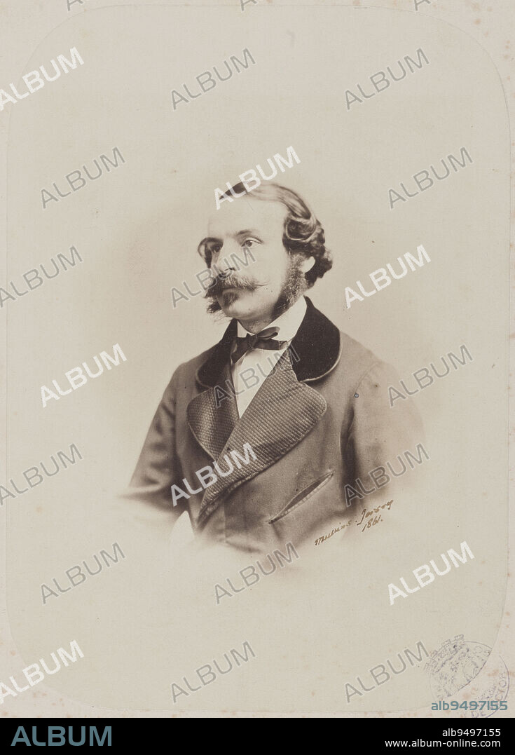 François-Victor Hugo in Jersey, Mullins, Henry, Photographer, In 1861, 19th century, Victor Hugo's House - Hauteville House, Photograph, Albumen print, Jersey, Height: 19 cm, Width: 13.5 cm.