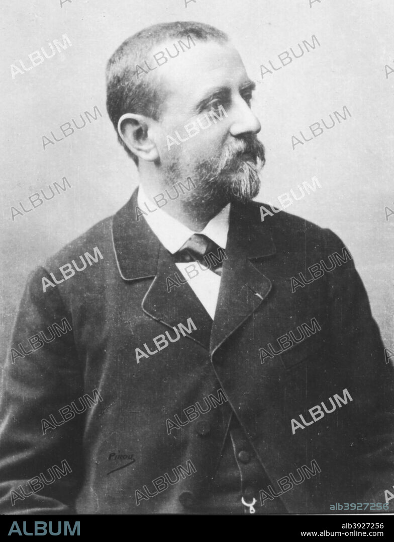 'Marchand', c1893. Nestor Léon Marchand (1833-1911), French medical doctor, pharmacist and botanist. From the 2e collection [Felix Potin, c1893].