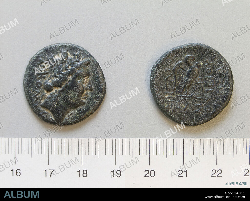 Mint: Nicomedia, Magistrate: C. Vibius Pansa, Coin from Nicomedia, 4746 B.C., Bronze, 7.37 g, 12:00, 24 mm, Made in Nicomedia, Bithynia, Greek, 1st century B.C., Numismatics, Numismatics.