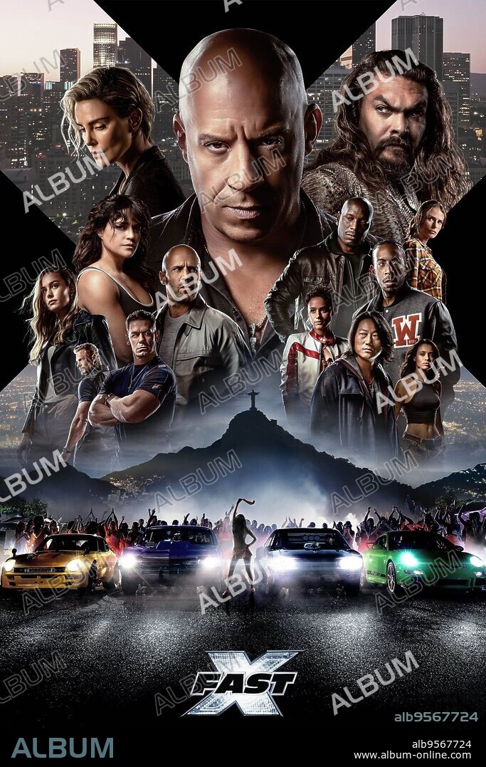 Plakat zu FAST X, 2023, unter der Regie von LOUIS LETERRIER. Copyright Original Film / One Race Films.