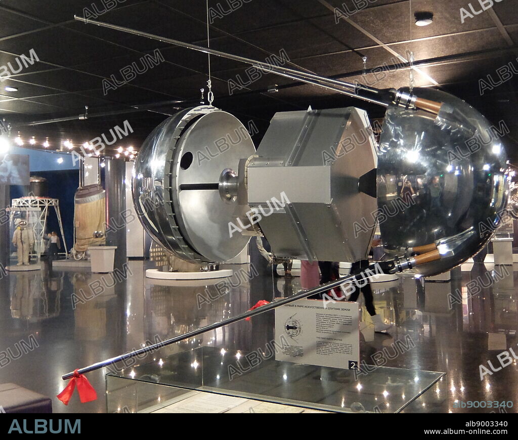 Sputnik 1 the first artificial Earth satellite. The Soviet Union launched it into an elliptical low Earth orbit on 4 October 1957, orbiting for three weeks before its batteries died, then silently for two more months before falling back into the atmosphere. Sputnik 1 was launched during the International Geophysical Year from Site No.1/5, Baikonur Cosmodrome, in Kazakhstan.