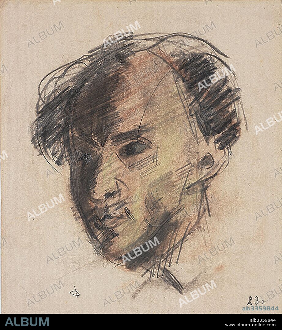 ROBERT RAFAILOVIC FALK. Portrait of Solomon Mikhoels (1890–1948).