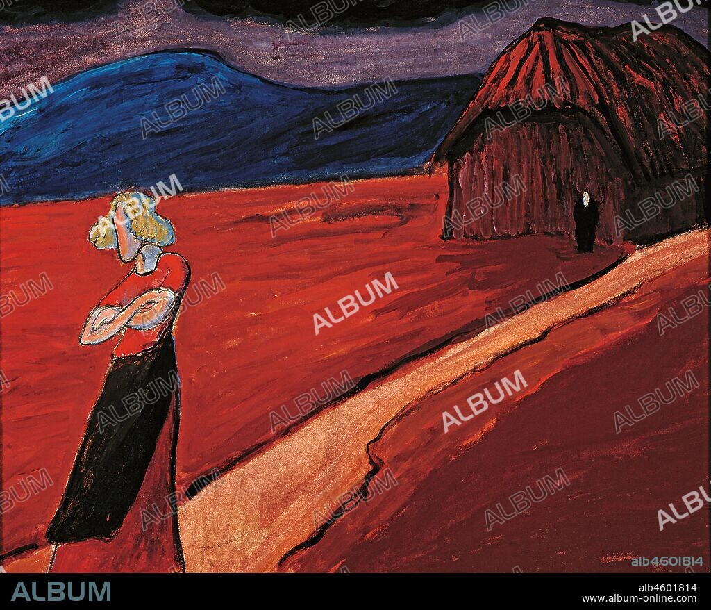 MARIANNE VON WEREFKIN. Tragic mood.