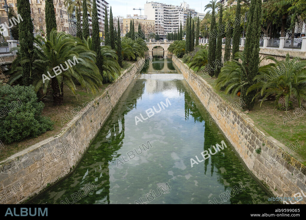 torrente de Sa Riera, Palma, Mallorca, balearic islands, Spain.
